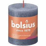 BOLSIUS RUSTIEK STOMPKAARS 80/68 - TWILIGHT BLUE ()